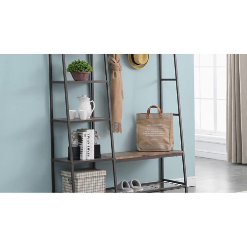 17 Stories Bathild Hall Tree with Bench and Shoe Storage & Reviews